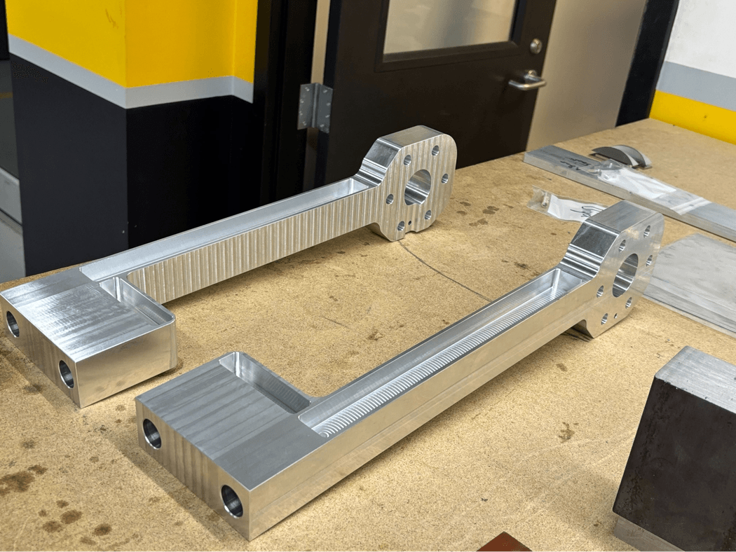 Figure 13. CNC-Machined Rear Trailing Arms